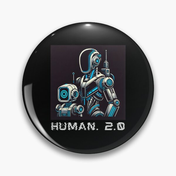 Item preview, humanoid robot art designed and sold by TEEJAMBOREE.