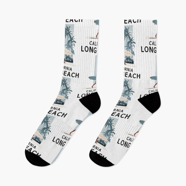 Item preview, Long Beach - California (with Black Lettering) designed and sold by VelvetRoom.