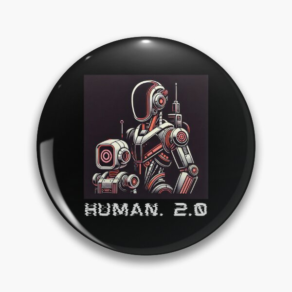 Item preview, humanoid robot art designed and sold by TEEJAMBOREE.