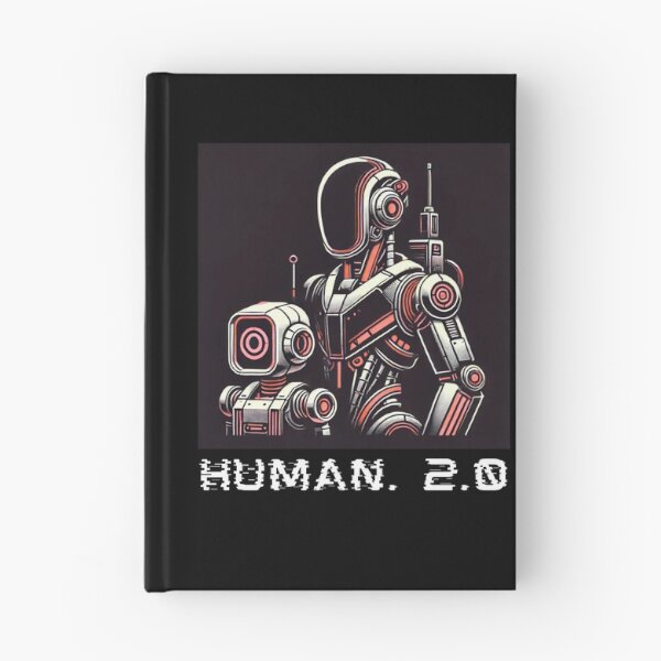 Item preview, humanoid robot art designed and sold by TEEJAMBOREE.