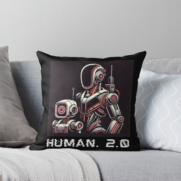 Item preview, humanoid robot art designed and sold by TEEJAMBOREE.