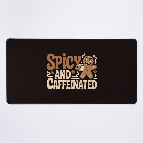 Item preview, Spicy and Caffeinated Gingerbread Christmas Vibes designed and sold by Redgiant87x.