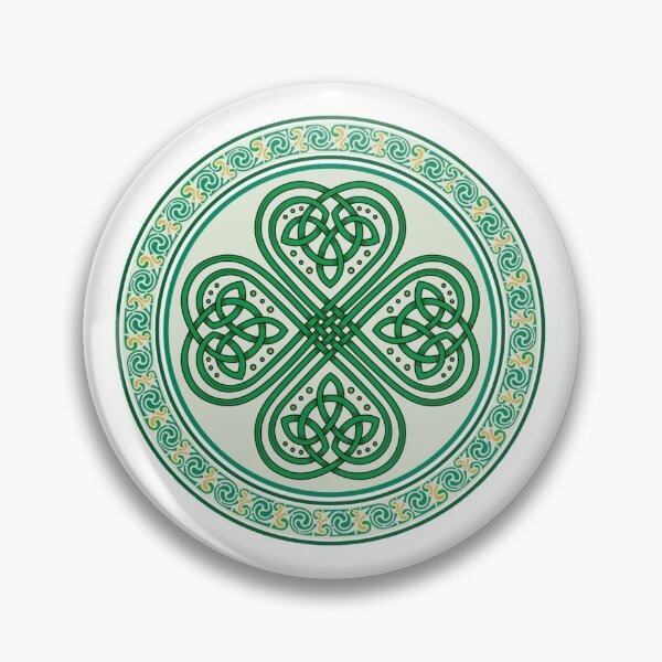 Item preview, Celtic Knot Green Circle Logo designed and sold by Abstract65.