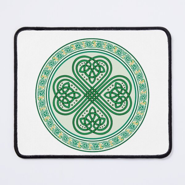 Item preview, Celtic Knot Green Circle Logo designed and sold by Abstract65.