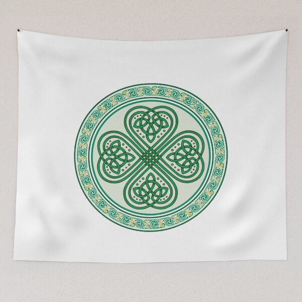 Item preview, Celtic Knot Green Circle Logo designed and sold by Abstract65.