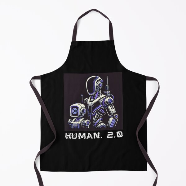 Item preview, humanoid robot art designed and sold by TEEJAMBOREE.