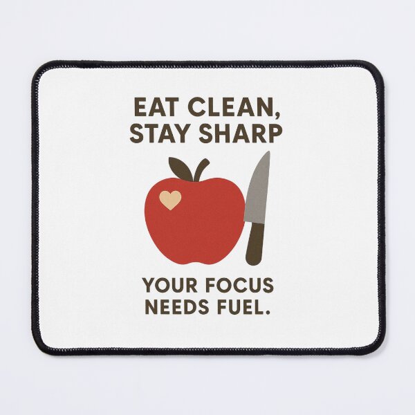 Item preview, EAT CLEAN,STAY SHARP ? designed and sold by Motivive.