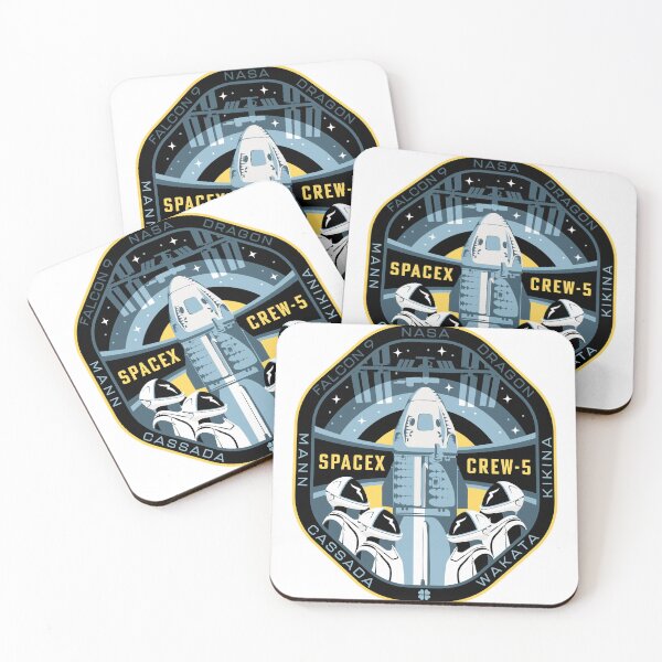 Item preview, SpaceX Crew-5 Human Spaceflight Mission Patch designed and sold by CharlieDesings.