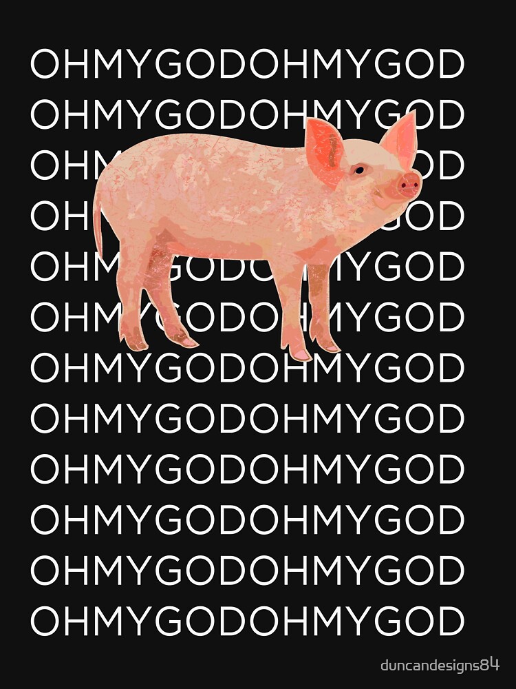 Oh my 2024 god pig hoodie