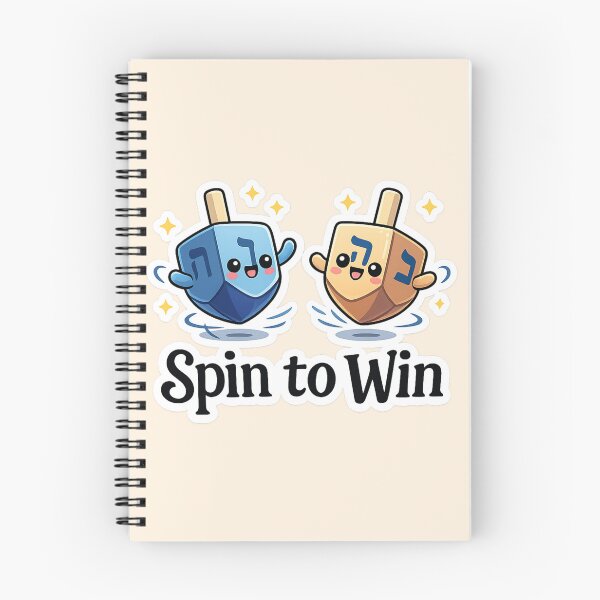 Item preview, Spin to Win - Cute Dreidel Hanukkah Jewish Holiday Gift designed and sold by PunchDrop.