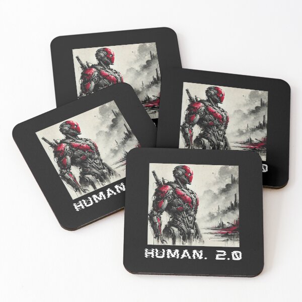 Item preview, humanoid robot art designed and sold by TEEJAMBOREE.