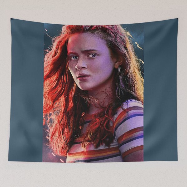 Item preview, Red Hair Retro Heroine Sticker, Vintage 80s Nostalgic Design designed and sold by Dutenarafi.