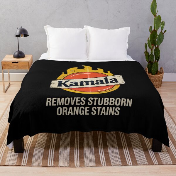 Item preview, KAMALA DETERGENT REMOVES STUBBORN ORANGE STAINS ANTI-TRUMP designed and sold by PowAcademy.