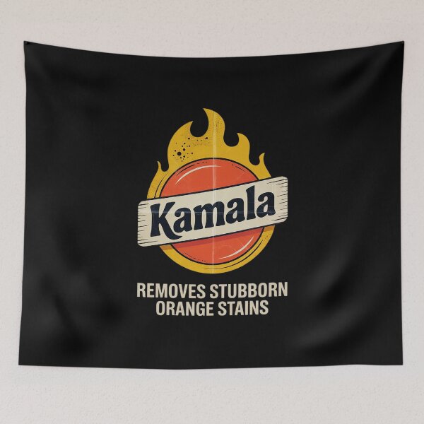 Item preview, KAMALA DETERGENT REMOVES STUBBORN ORANGE STAINS ANTI-TRUMP  designed and sold by PowAcademy.