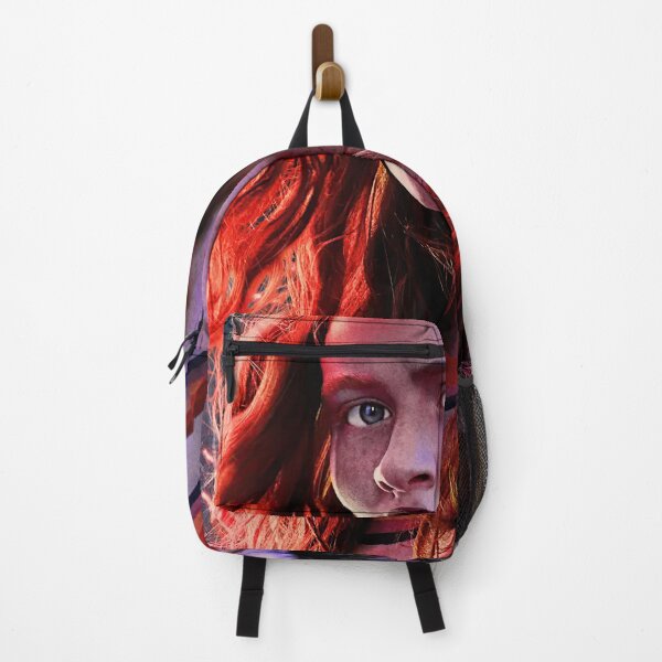 Item preview, Red Hair Retro Heroine Sticker, Vintage 80s Nostalgic Design designed and sold by Dutenarafi.