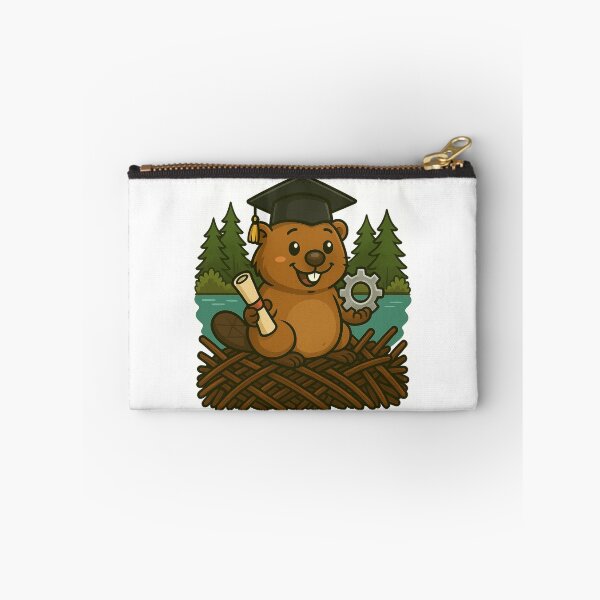 Item preview, Graduation Beaver Engineer – Funny Cute Beaver Engineering Graduate Gift designed and sold by BeaverLover123.