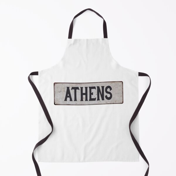 Item preview, Athens Greece Vintage Road Sign designed and sold by Abstract65.