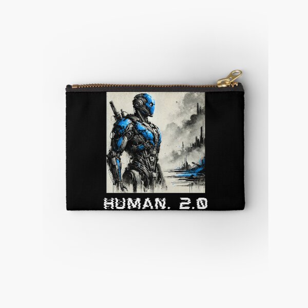 Item preview, humanoid robot art designed and sold by TEEJAMBOREE.