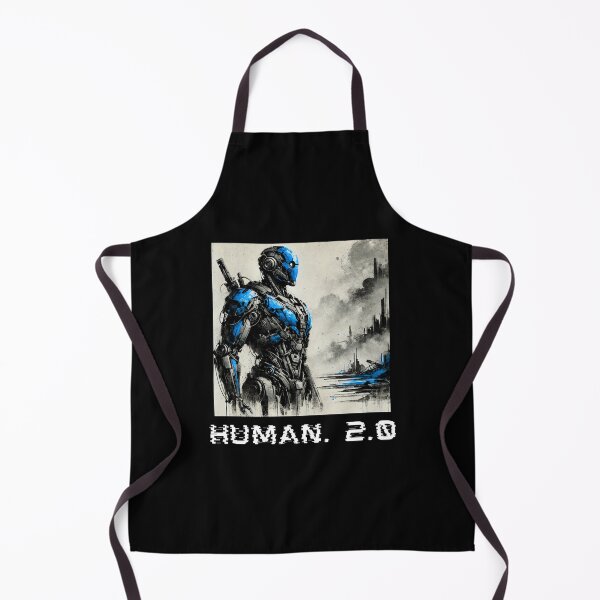 Item preview, humanoid robot art designed and sold by TEEJAMBOREE.