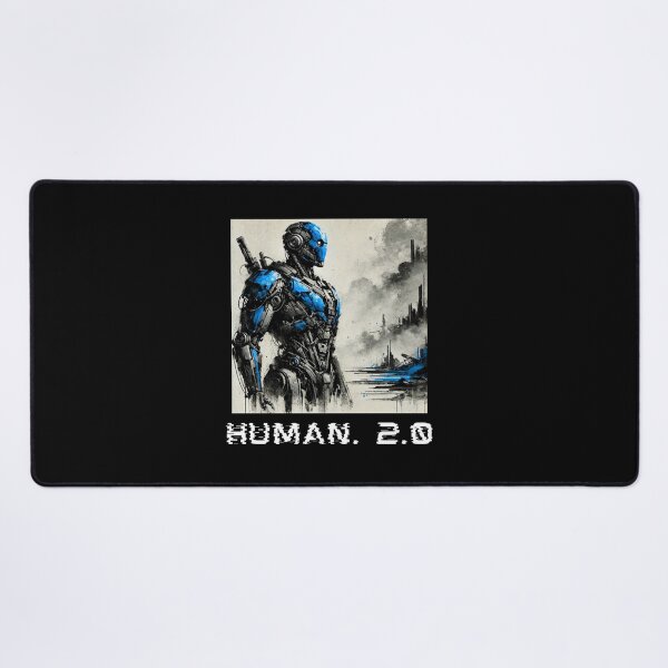 Item preview, humanoid robot art designed and sold by TEEJAMBOREE.