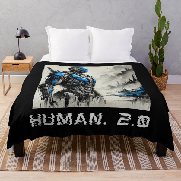 Item preview, humanoid robot art designed and sold by TEEJAMBOREE.