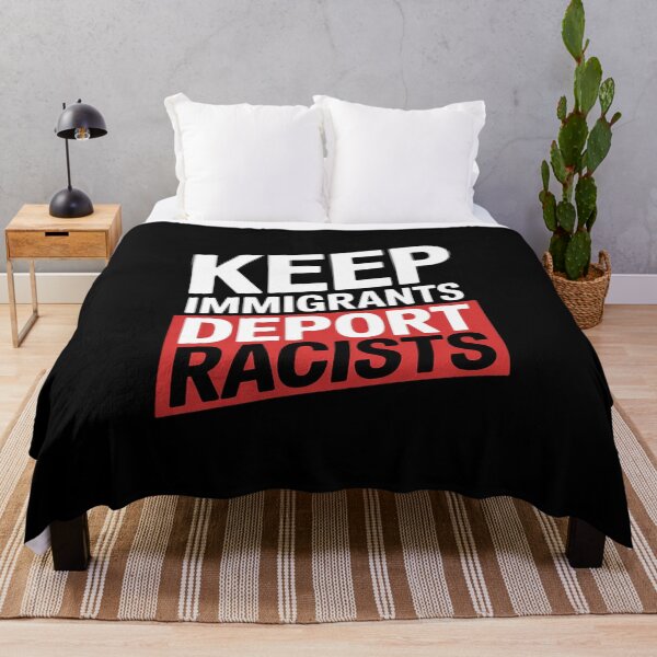Item preview, Keep Immigrants Deport Racists Anti-Trump designed and sold by PowAcademy.