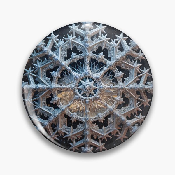 Item preview, 3D Magic Lucky Snowflake designed and sold by KunstGeist.