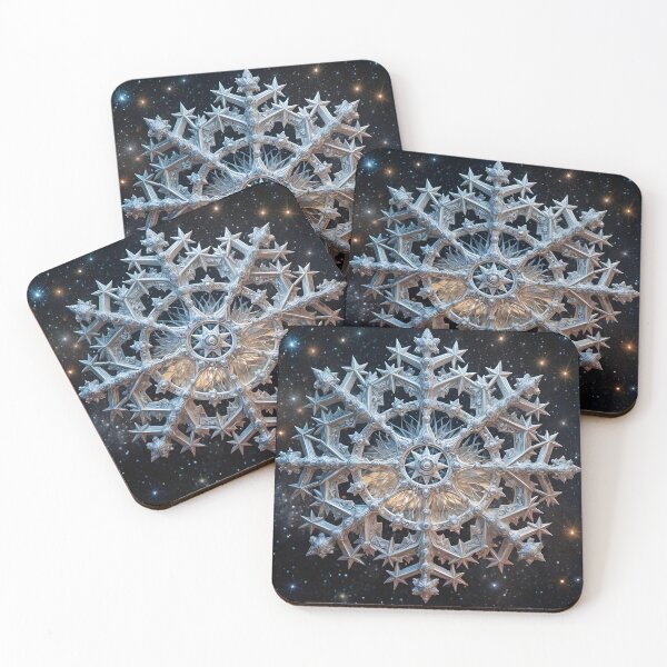 Item preview, 3D Magic Lucky Snowflake designed and sold by KunstGeist.