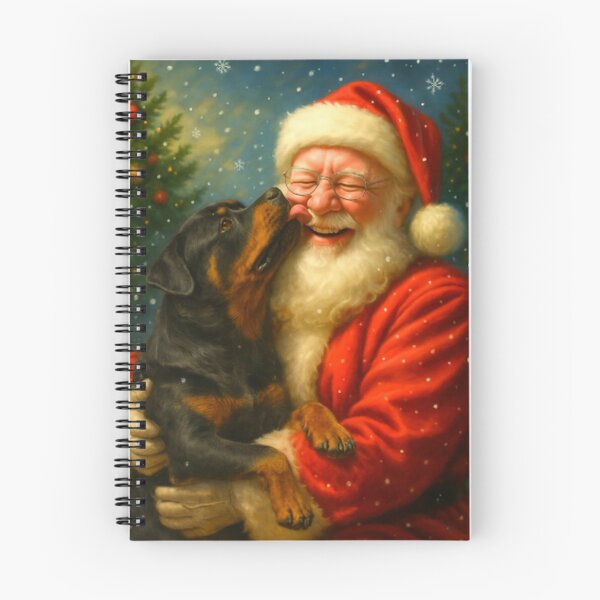 Item preview, Rottweiler & Santa designed and sold by 123ks.