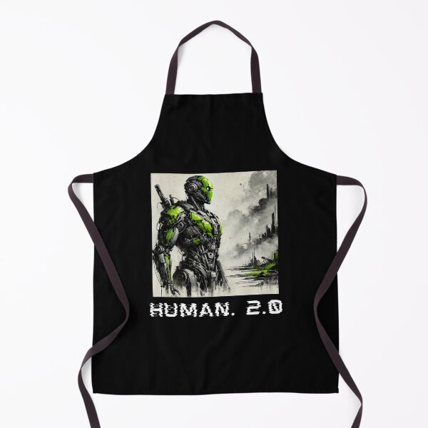 Item preview, humanoid robot art designed and sold by TEEJAMBOREE.