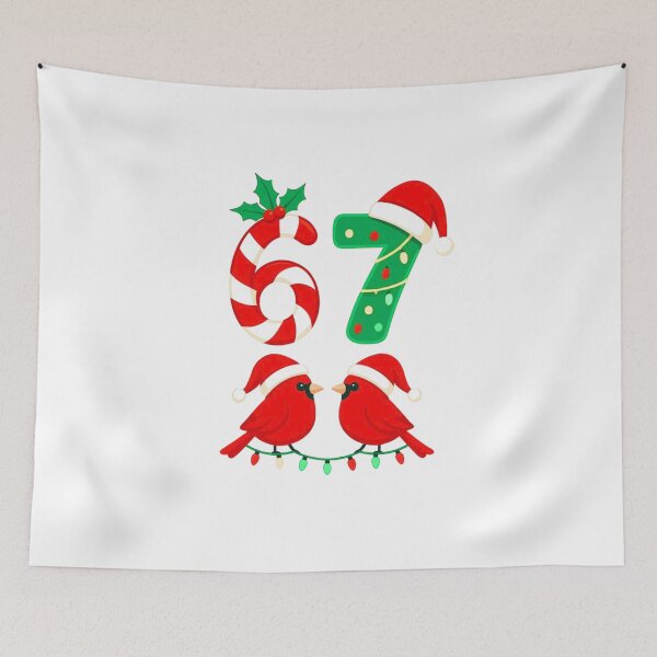 Item preview, 67 Christmas Meme Vibes | Funny Holiday Mood Aesthetic designed and sold by bilal sibgui.