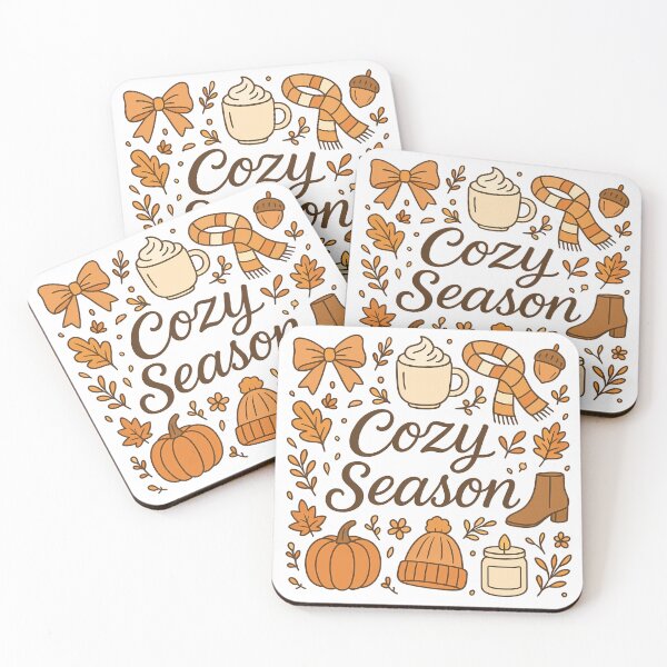 Item preview, Cozy Season - Autumn Fall Vibes Doodle designed and sold by ZBIFBOUETLA.
