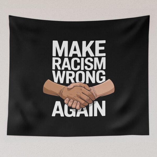 Item preview, Make Racism Wrong Again Anti-Trump Hate  designed and sold by PowAcademy.