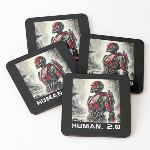 Item preview, humanoid robot art designed and sold by TEEJAMBOREE.