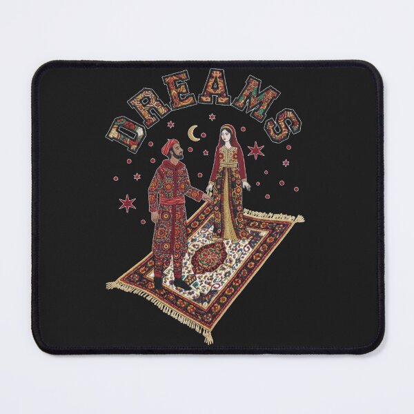Item preview, Moroccans Dreams: Magic Carpet Ride - Intricate Moroccan Embroidery Art designed and sold by designwiss.