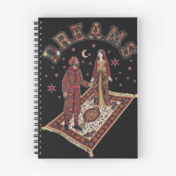 Item preview, Moroccans Dreams: Magic Carpet Ride - Intricate Moroccan Embroidery Art designed and sold by designwiss.