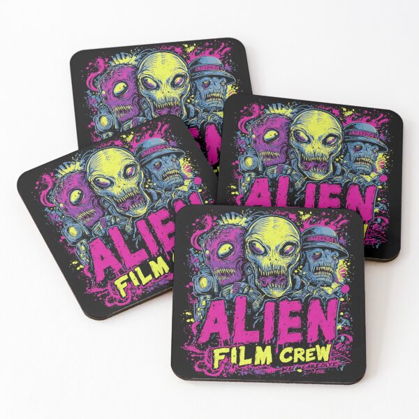 Item preview, Alien Film Crew ON LOCATION redux  designed and sold by Zen Candy 3000 Travis Nicholas Zariwny.