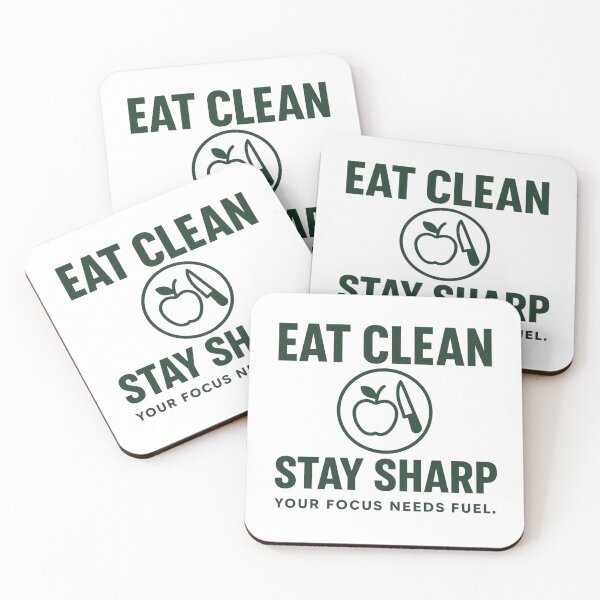 Item preview, Eat CLEAN STAY Sharp designed and sold by Motivive.