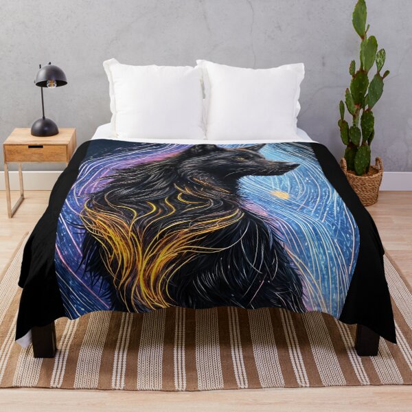 Item preview, Black and Bronze Wolf, Ai Generated Art  designed and sold by ACC .