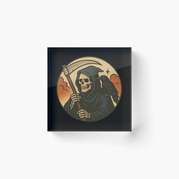 Item preview, Grim Reaper Horror Art designed and sold by Planetporridge.