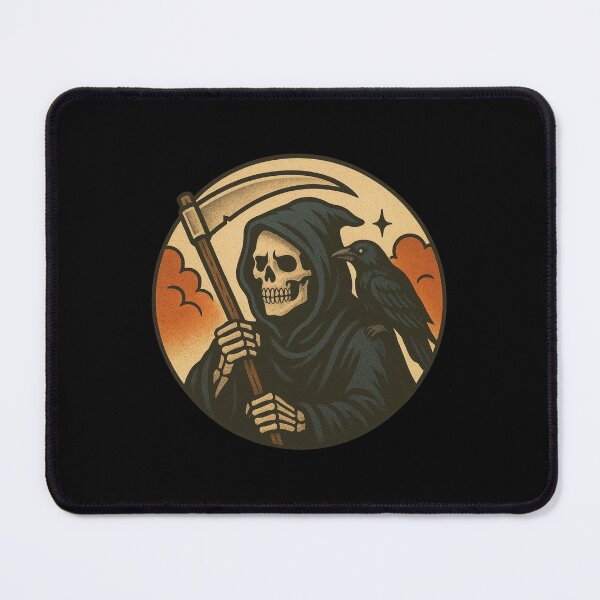 Artikelvorschau, Sensenmann-Horror-Kunst entworfen und verkauft von Planetporridge.