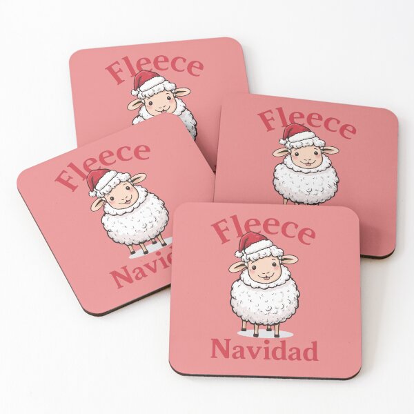 Item preview, Fleece Navidad – Cute Christmas Sheep designed and sold by zoocore.