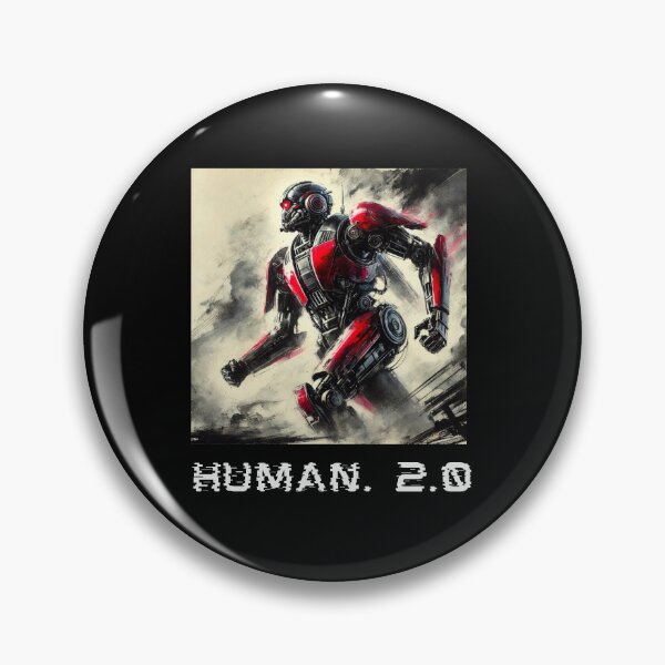 Item preview, humanoid robot art designed and sold by TEEJAMBOREE.