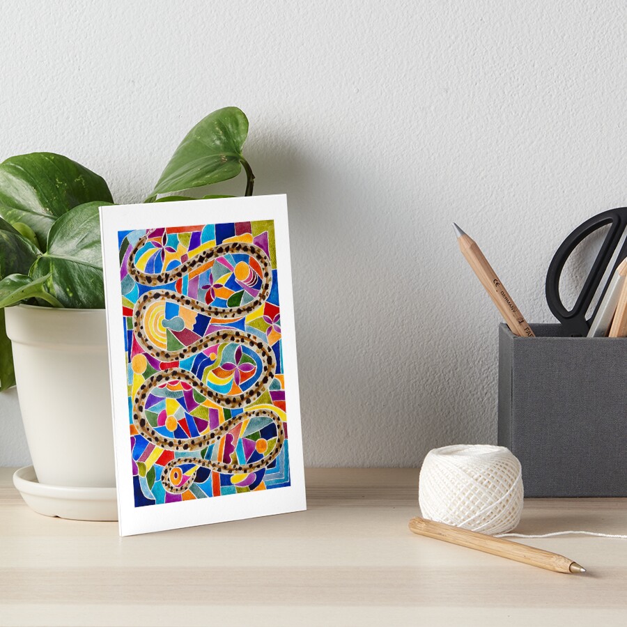 Item preview, Art Board Print designed and sold by KakiDimock.
