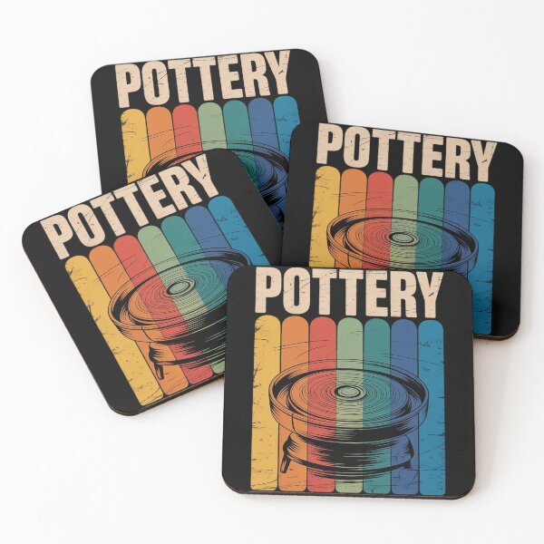 Item preview, Ceramics Vintage Pottery Wheel Pots  designed and sold by KotexTemu.