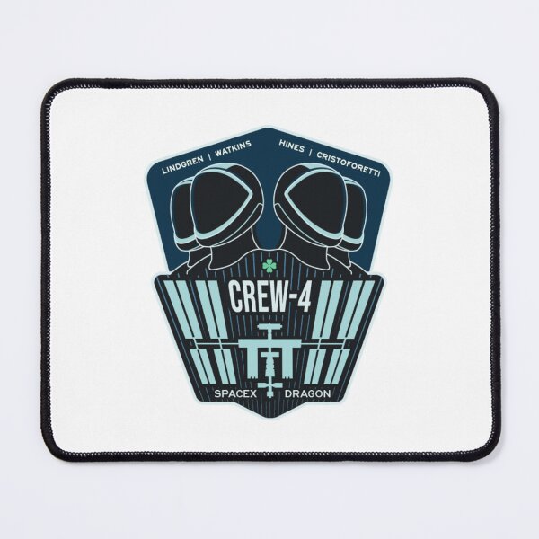 Item preview, SpaceX Crew-4 Human Spaceflight Mission Patch designed and sold by CharlieDesings.