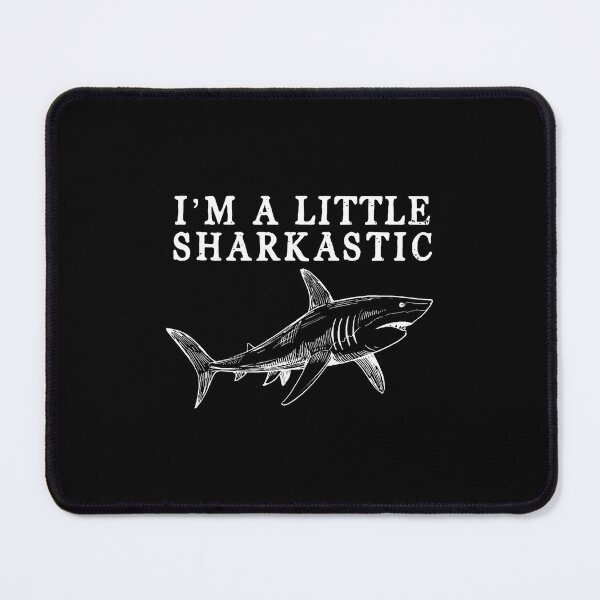 Item preview, I'M A Little Sharkastic Funny Shark Love Scuba Divers Marine designed and sold by JoannMinndy.