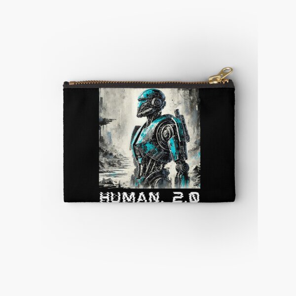 Item preview, humanoid robot art designed and sold by TEEJAMBOREE.