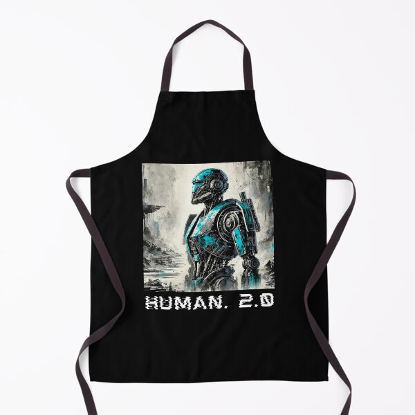 Item preview, humanoid robot art designed and sold by TEEJAMBOREE.