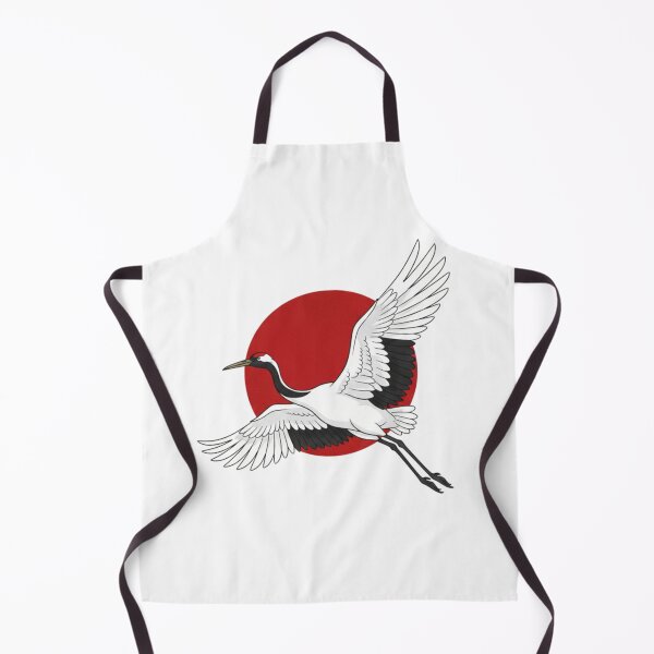 Item preview, Elegant Crane Rising Sun Symbol designed and sold by Latrolll.